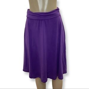 Doublju Skater Skirt Purple Size Small New With Tags